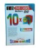 DVD CASES SLIM 10pcs