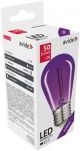 Avide LED Διακοσμητική Λάμπα Filament 1W E27 Μώβ