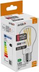 Avide LED Filament Κοινή  3.8W E27 Λευκό 4000K Super Υψηλής Φωτεινότητας