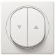 EON E6075.00 Push-button switch for rolling shuters, white