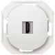 EON E6163.0 HDMI/HDMI socket Keystone without cover frame white