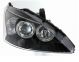 Φανάρια εμπρός angel eyes για Ford Focus (2001-2004) - μαύρα , χωρίς λάμπες (Η7) - σετ 2τμχ.