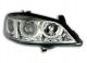 Φανάρια εμπρός angel eyes για Opel Astra G (1998-2004) - chrome , χωρίς λάμπες (Η7) - σετ 2τμχ.