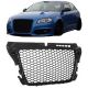 Μάσκα Για Audi A3 8P 08-12 RS3 Look Κυψελωτή Γυαλιστερό Μαύρο 1 Τεμάχιο (CAR0013536)