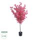 GloboStar® Artificial Garden BOUGAUVILLEA 20664 Τεχνητό Διακοσμητικό Φυτό με Ανθη Μπουκανβίλιας Φουξ Υ150cm