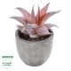 GloboStar® Artificial Garden SUCCULENT ALOE 21032 Διακοσμητικό Φυτό Παχύφυτο Αλόη Υ11cm